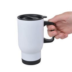 Süblimasyon Çelik Kulplu Bardak Termos - 450mlt - NobbyStar (1)