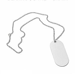 Süblimasyon Çift Taraflı Künye Kolye - NobbyStar