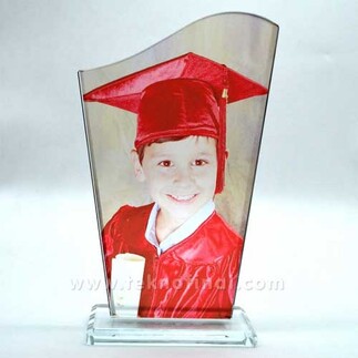 Süblimasyon Dekoratif Kristal Cam Plaket - 5