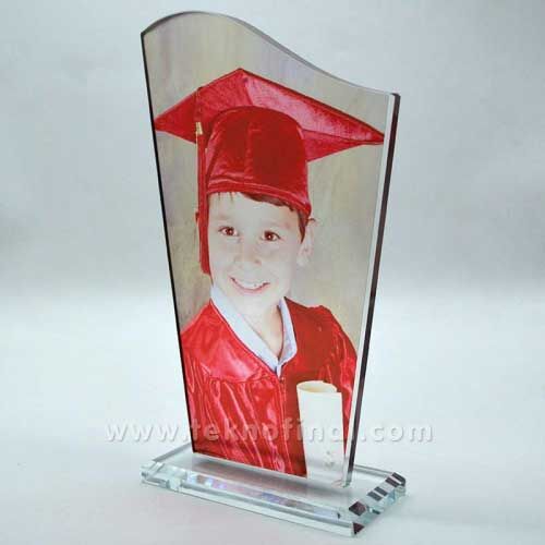 Süblimasyon Dekoratif Kristal Cam Plaket - 6