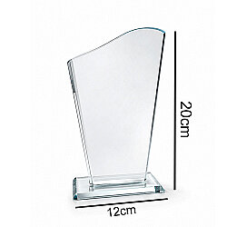Süblimasyon Dekoratif Kristal Cam Plaket - 4