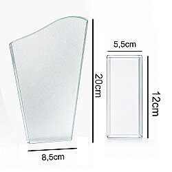 Süblimasyon Dekoratif Kristal Cam Plaket - 4