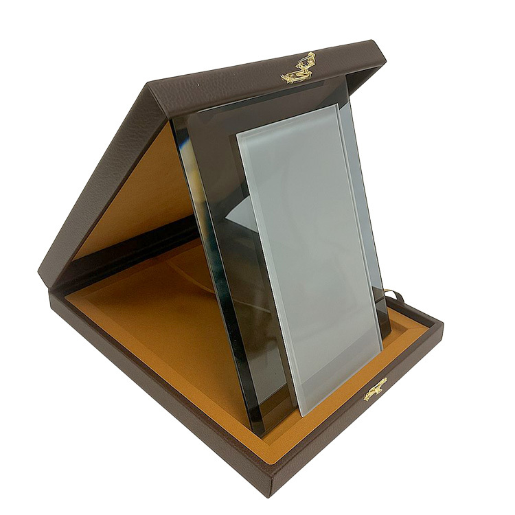 Süblimasyon Deri Kutulu Cam Plaket Set - 6