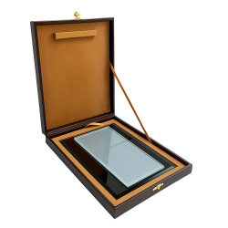 Süblimasyon Deri Kutulu Cam Plaket Set - NobbyStar (1)