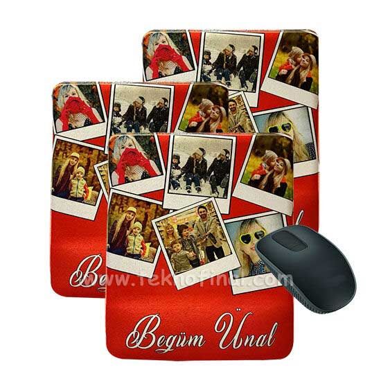 Sublimasyon Dikdörtgen Bileklikli Mouse Pad