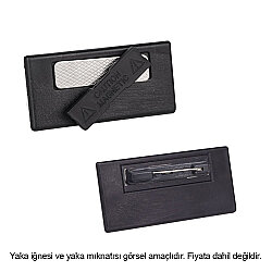 Süblimasyon Dikdörtgen Metal Yaka Kartı İsimliği - 10'lu Paket - 3