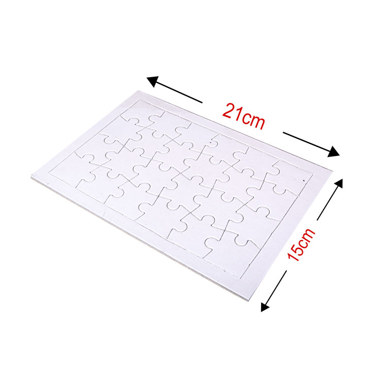 Süblimasyon Dikdörtgen Puzzle A5 - 24 Parça - 5