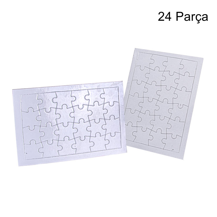 Süblimasyon Dikdörtgen Puzzle A5 - 24 Parça - 1