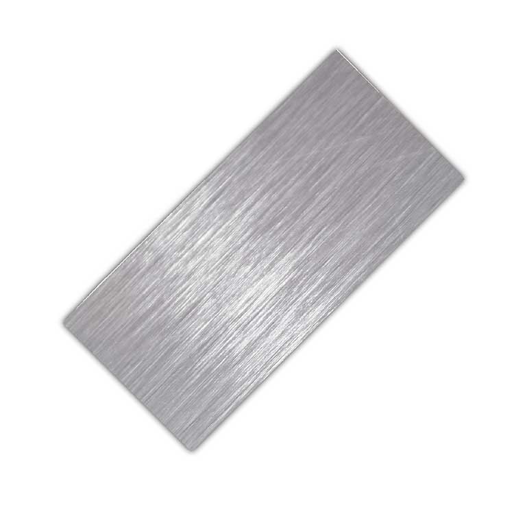 Süblimasyon Fırçalı Silver- Gümüş Levha - 30x60cm - 2