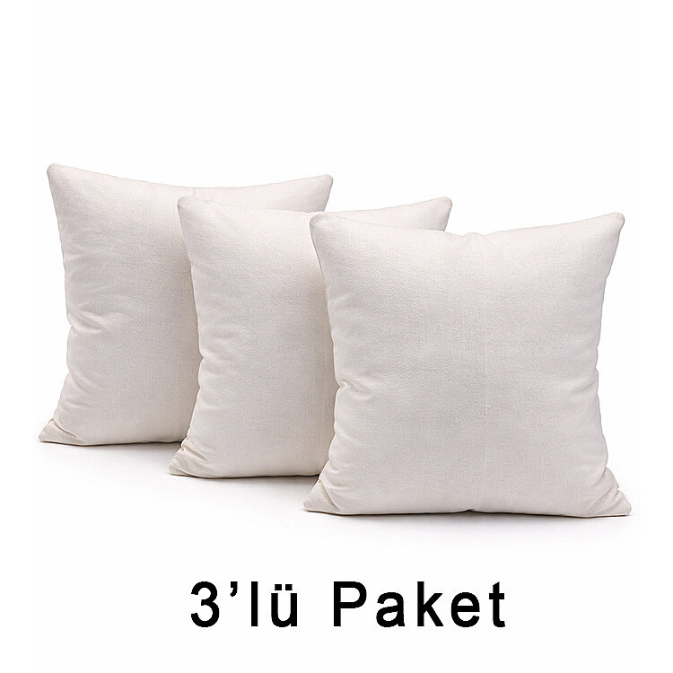 Süblimasyon FormSoft Yastık Kılıfı - 3'lü Paket - 1