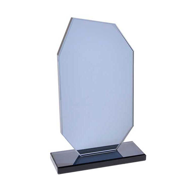 Süblimasyon Füme Sekizgen Kristal Cam Plaket - 3
