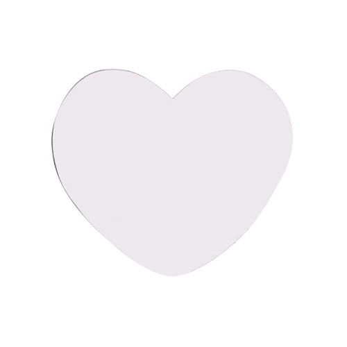 Süblimasyon Kalp Magnet 7x8cm - 10'lu Paket - 5