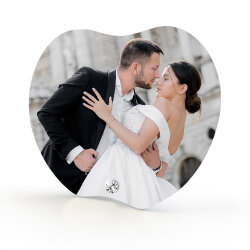 Süblimasyon Kalpli Kristal Cam Çerçeve - 17x19cm - NobbyStar (1)