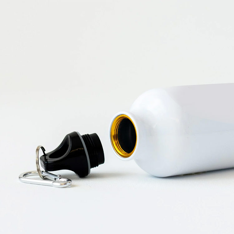 Süblimasyon Kancalı Su Matarası - 600mlt - 2