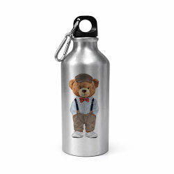 Süblimasyon Kancalı Su Matarası - 600mlt - 11