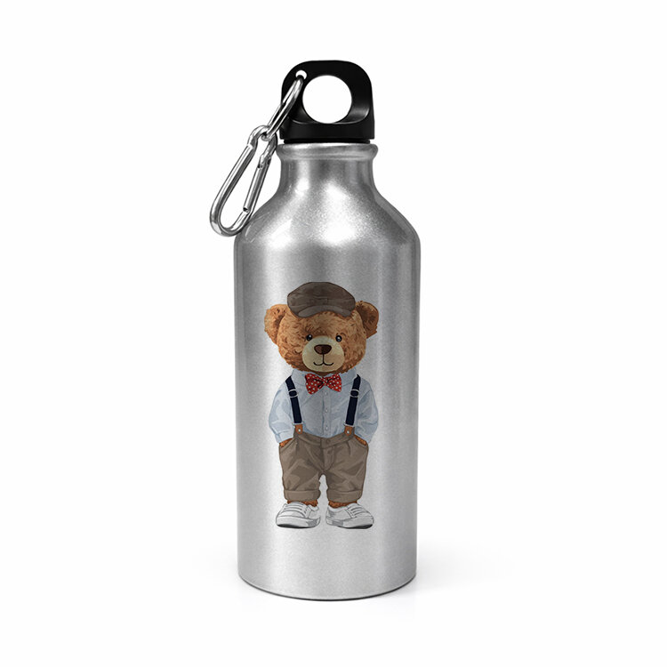 Süblimasyon Kancalı Su Matarası - 600mlt - 11