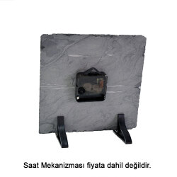 Süblimasyon Kare Doğal Saat Taşı - 3