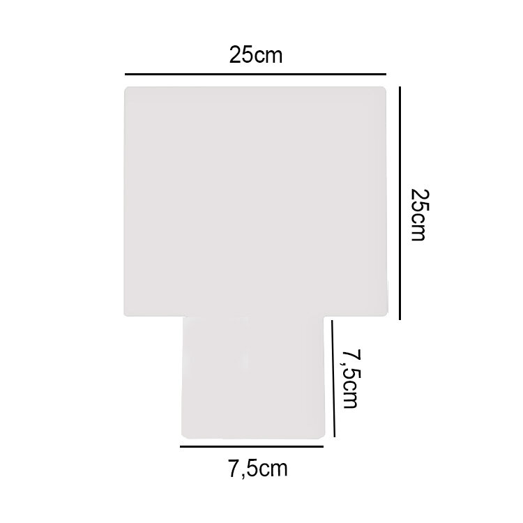 Süblimasyon Metal Ayaklı Kare Çerçeve - 5