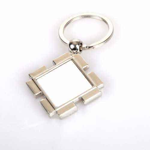 Süblimasyon Kare Puzzle Metal Anahtarlık - 4