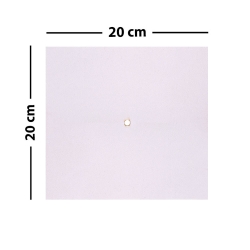 Süblimasyon Kare Saat Ahşabı - NobbyStar
