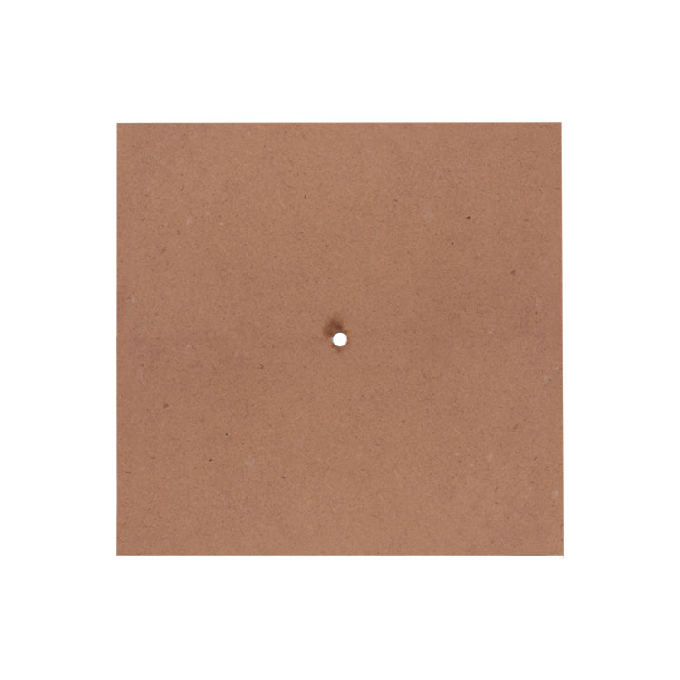 Süblimasyon Kare Saat Ahşabı - 5