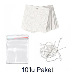Süblimasyon Keçe Kağıdı Kare - 10'lu Paket - NobbyStar