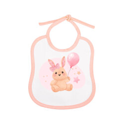 Süblimasyon Keten Pembe Bebek Önlüğü - NobbyStar (1)