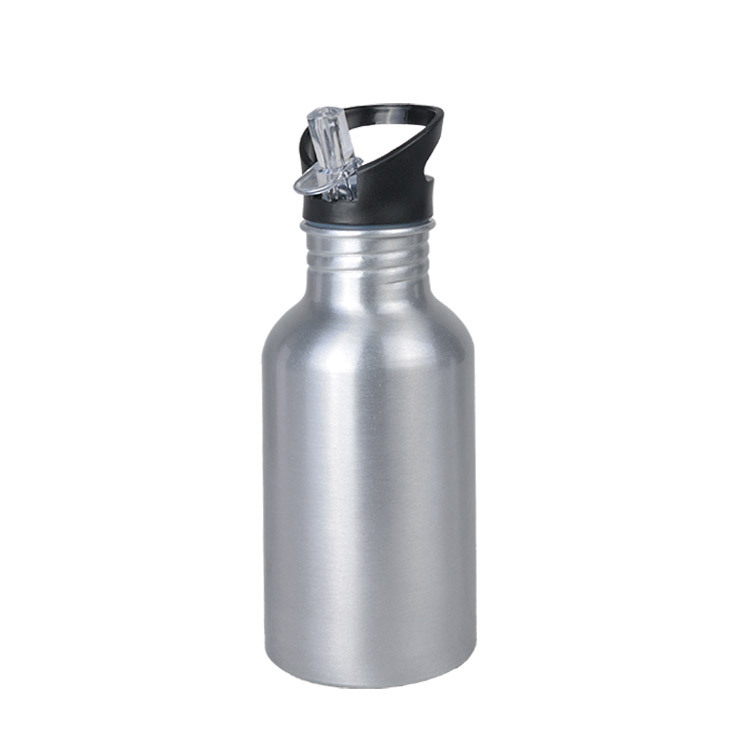 Süblimasyon Kopçalı Pipetli Matara - 600ml - 6