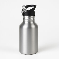 Süblimasyon Kopçalı Pipetli Matara - 600ml - 11