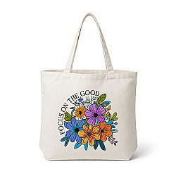 Süblimasyon Körüklü Premium Luna Bez Çanta - 3'lü Paket - 6