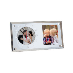 Süblimasyon Kristal Cam Saat - 16x30cm - 2