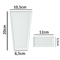 Süblimasyon Kristal Cam Plaket - 3