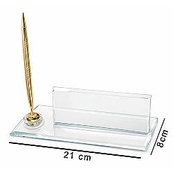 Süblimasyon Kristal Kalemli Masa İsimliği - 4