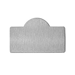 Süblimasyon Kubbeli Metal Yaka İsimliği - 10'lu Paket - 5