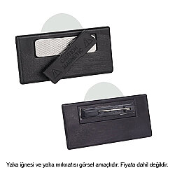 Süblimasyon Kubbeli Metal Yaka İsimliği - 10'lu Paket - 3