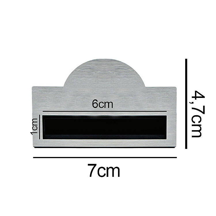 Süblimasyon Kubbeli Sürgülü Metal Yaka İsimliği - 10'lu Paket - 3