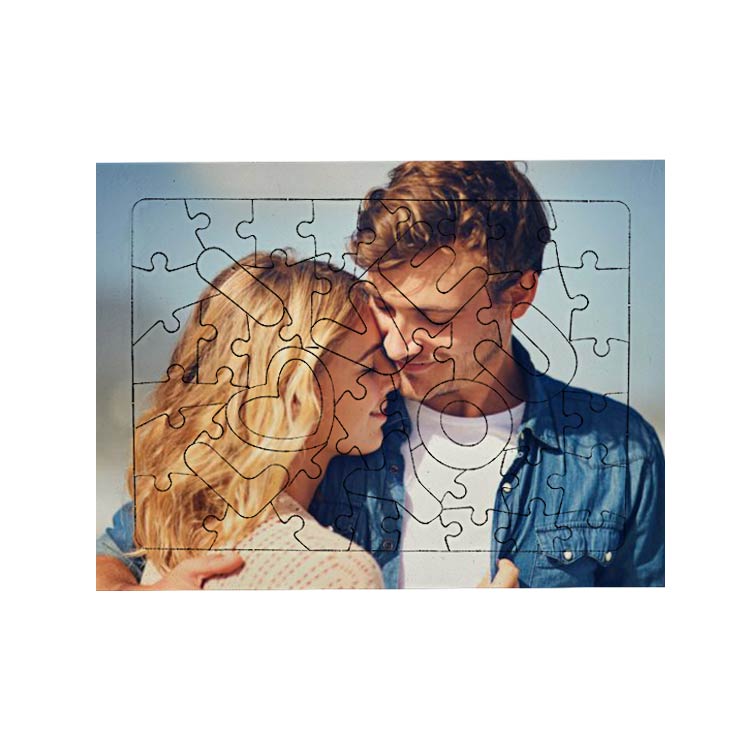 Süblimasyon Love Puzzle A4 - 48 Parça - 6
