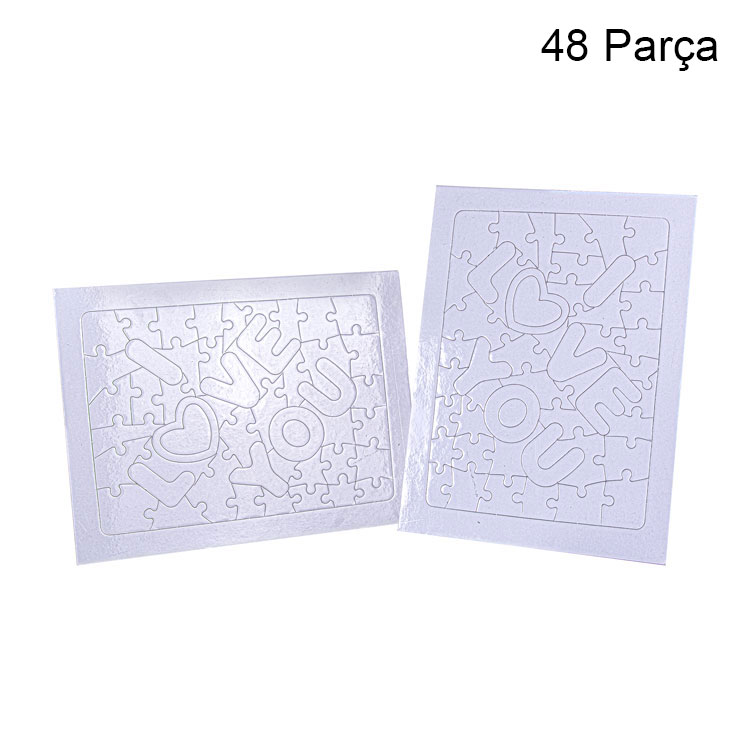 Süblimasyon Love Puzzle A4 - 48 Parça