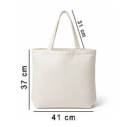 Süblimasyon Luna Körüklü Bez Çanta - 3'lü Paket - 3