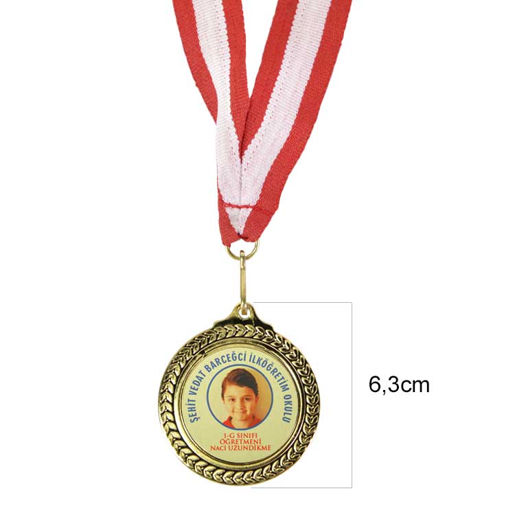 Süblimasyon 6,3cm. Klasik Madalyon - 2