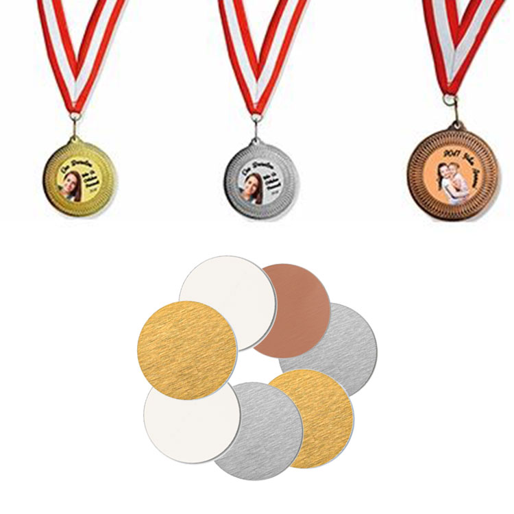 Süblimasyon Madalyon Göbek İçi Baskı Metali 4cm - 1