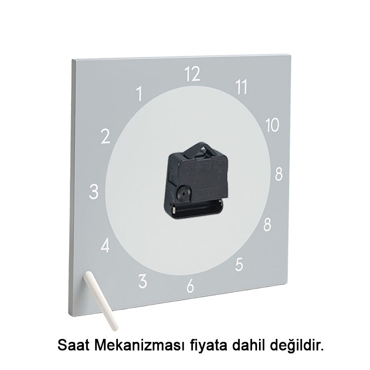 Süblimasyon Masaüstü Kare Saat Camı - 20x20cm - 4