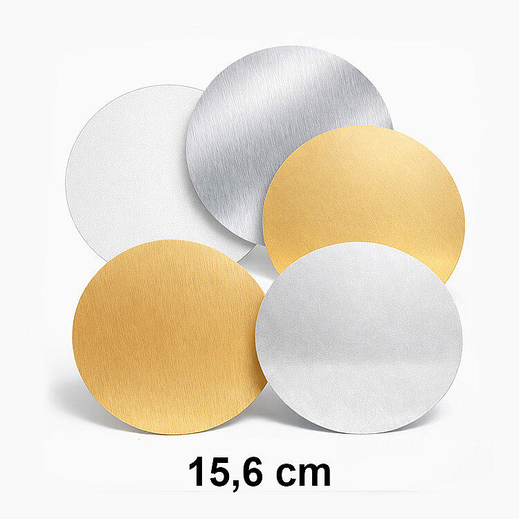 Süblimasyon Metal Tabak İçi - 15,6cm - 1