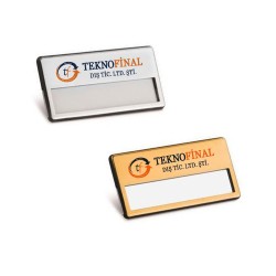 Süblimasyon Metal Yaka Kartı İsimliği - 10'lu Paket - 3