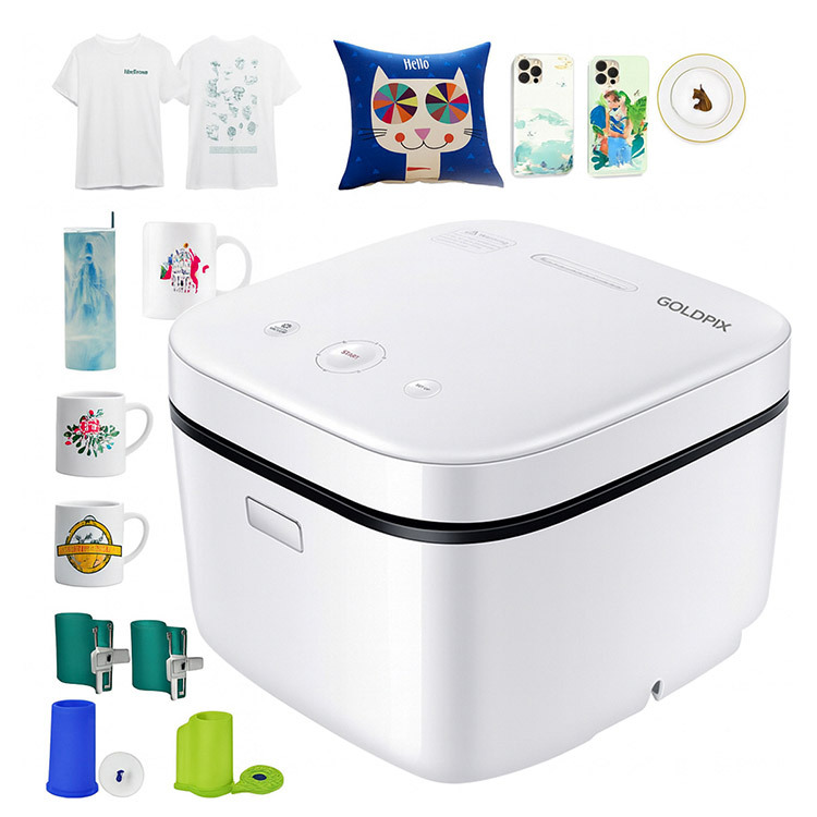 Goldpix Süblimasyon Mini 3D Isı Transfer Baskı Makinası - 1