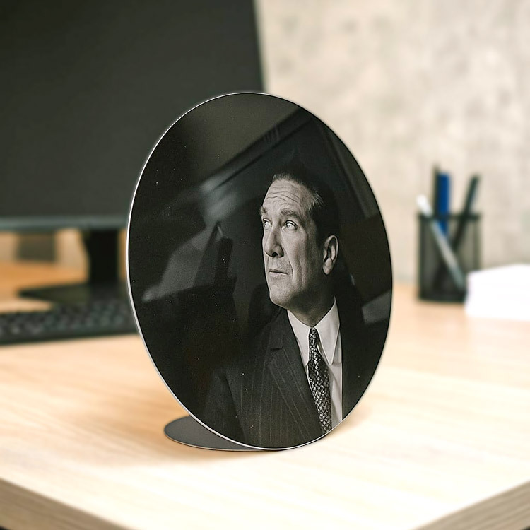 Süblimasyon Metal Ayaklı Oval Çerçeve - 2