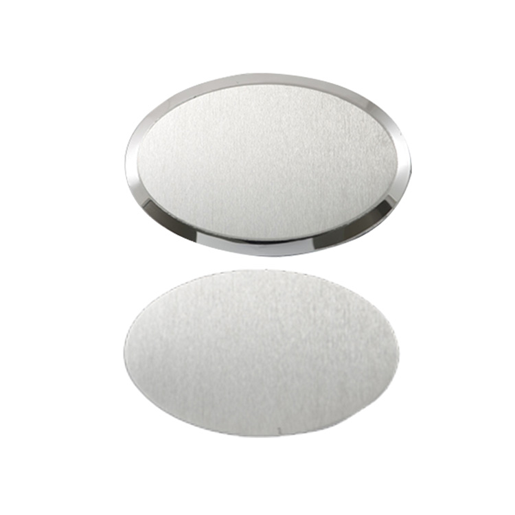 Süblimasyon Oval Metal Yaka İsimliği - 3