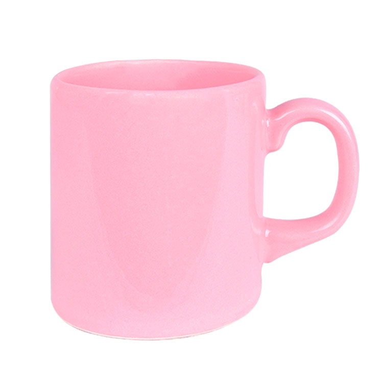 Süblimasyon Pembe Seramik Kupa Bardak - Kutulu - 3