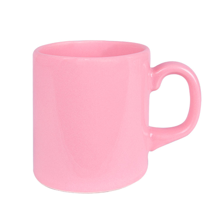 Süblimasyon Pembe Seramik Kupa Bardak - Koli - 3