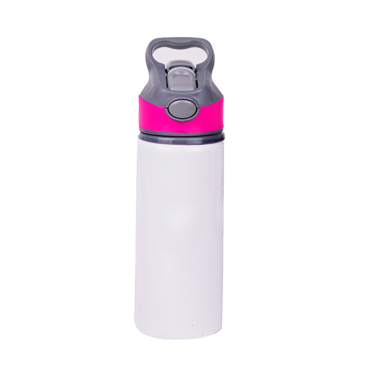 Süblimasyon Pipetli Su Matarası - 650mlt - 13